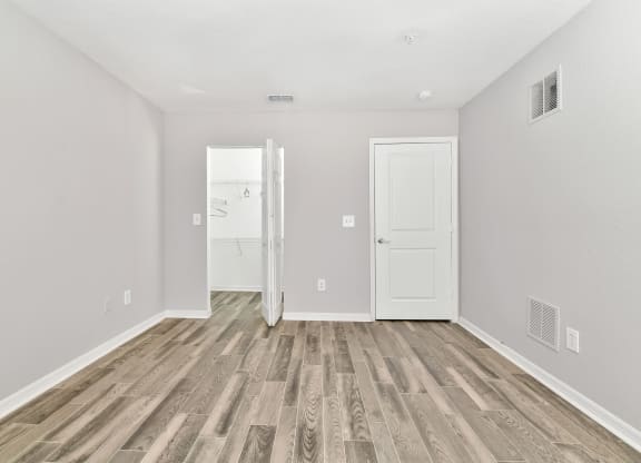 Empty Bedroom at Village Lakes, Orlando, Florida